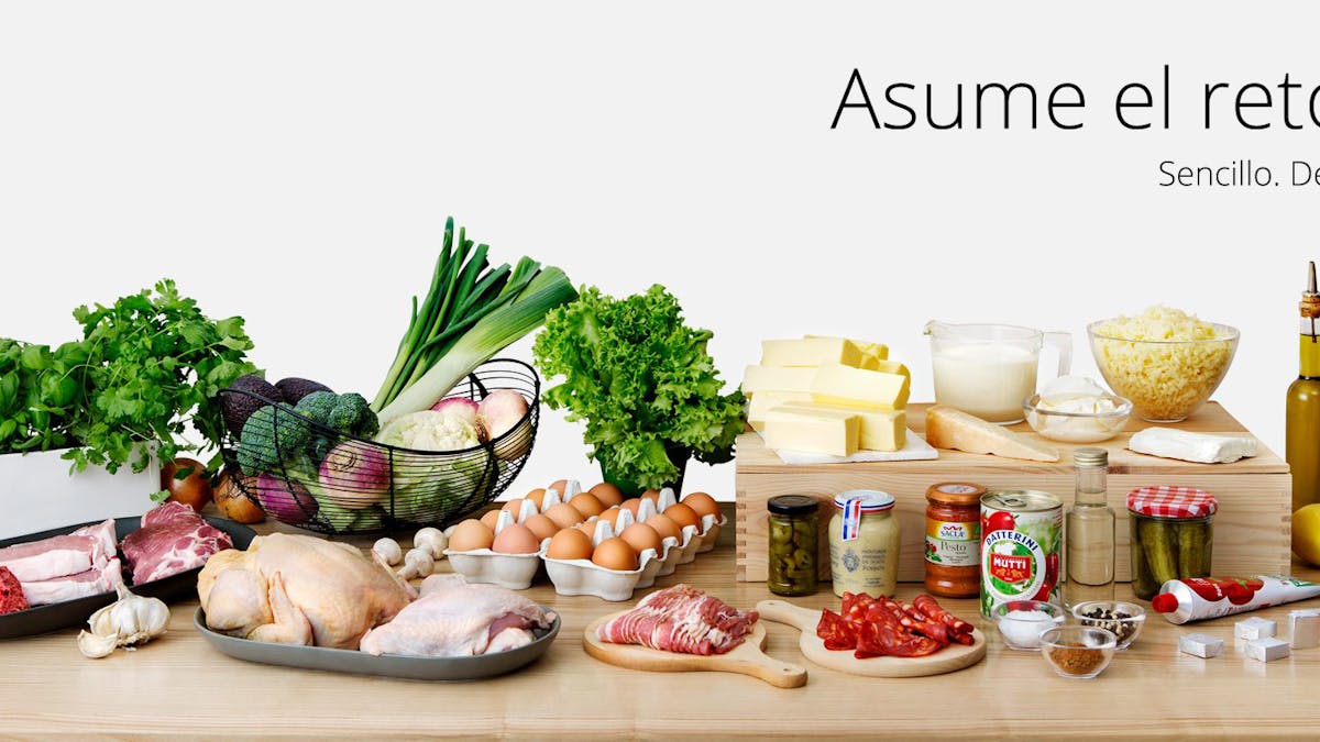 Asume el reto keto gratis de 2 semanas