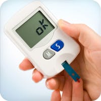 medidores de cetonas que analizan la sangre para detectar diabetes