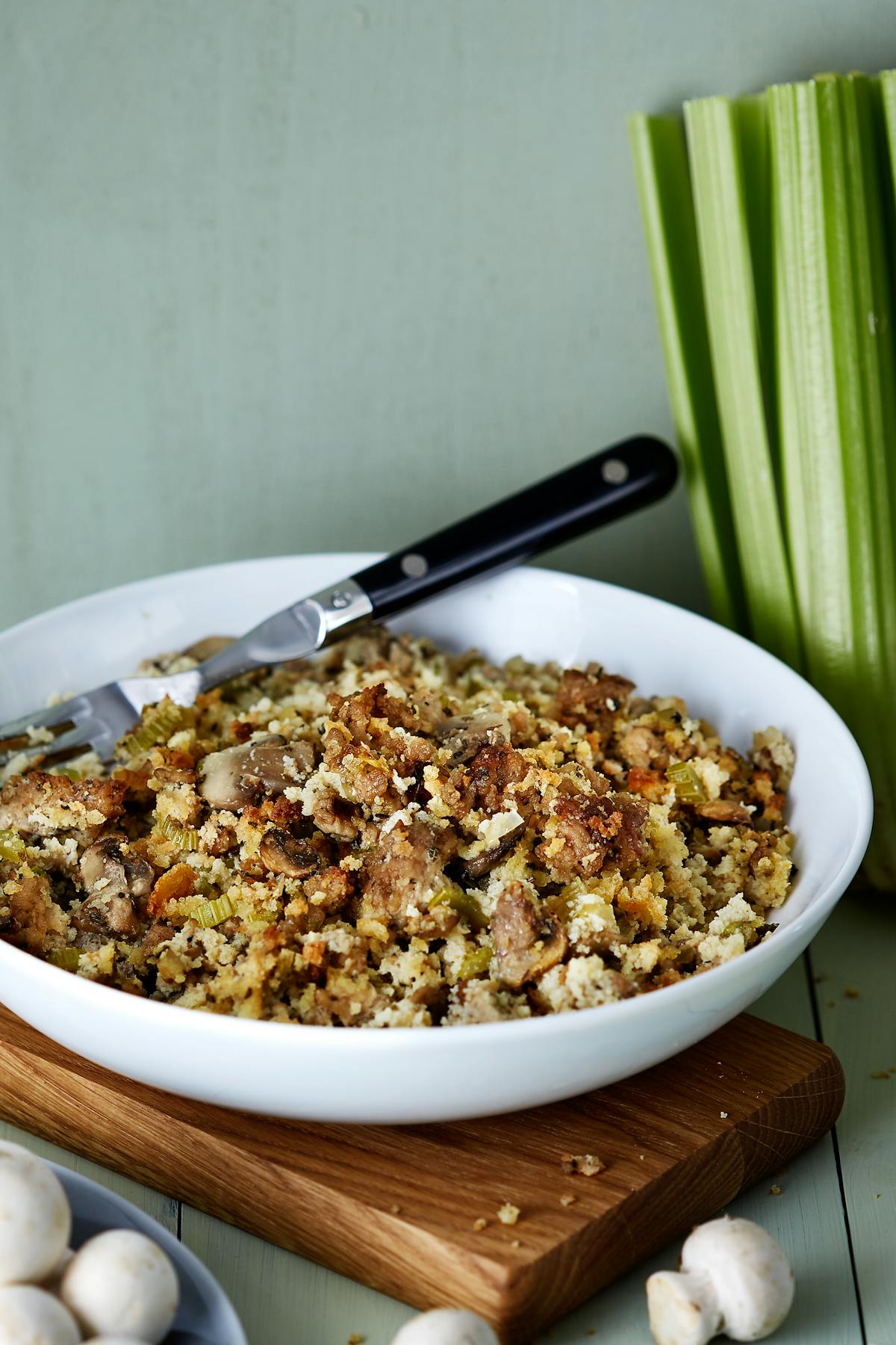 Relleno paleo bajo en carbohidratos