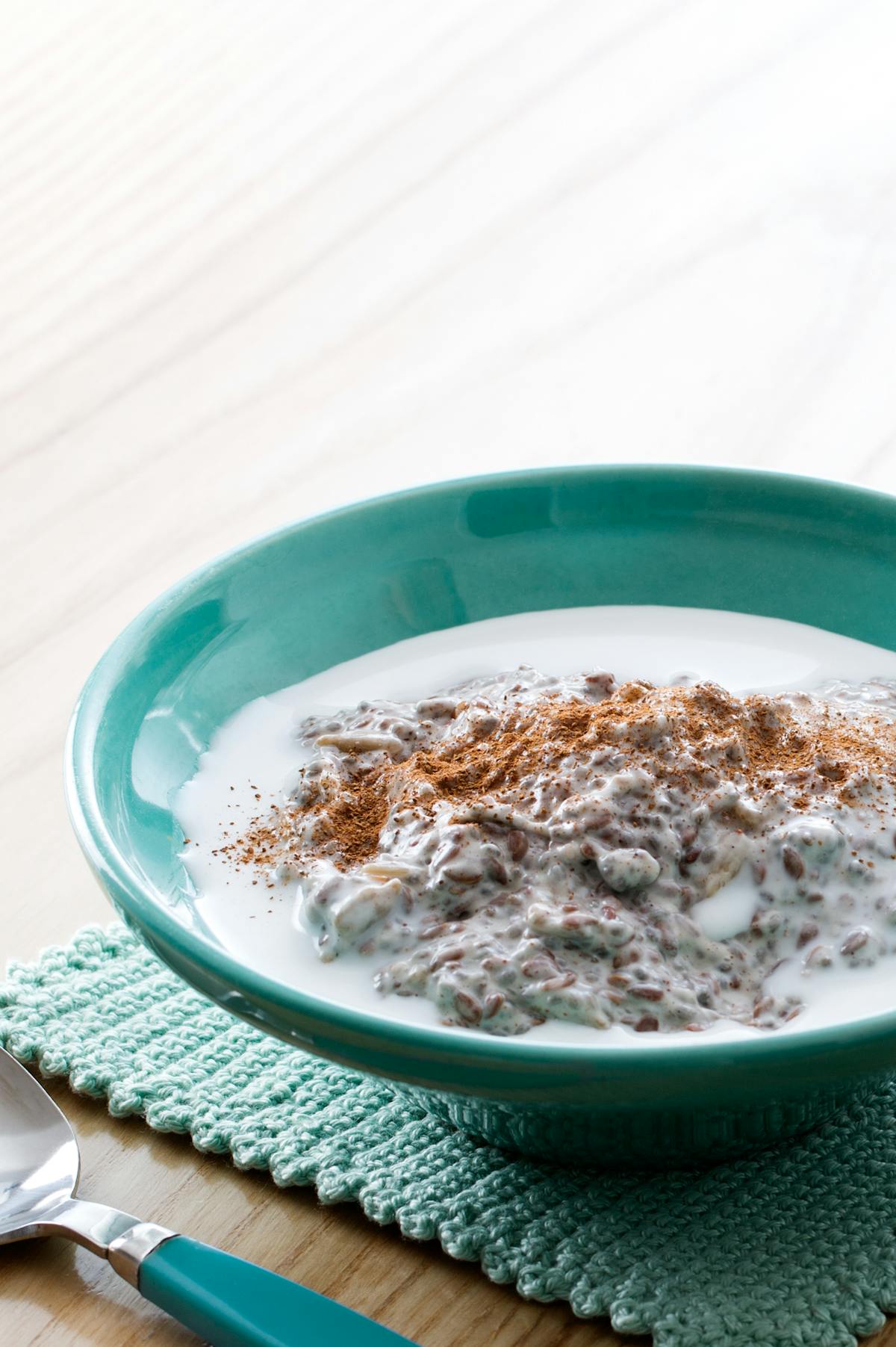 Gachas de avena low-carb