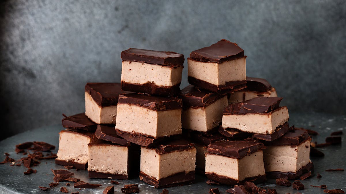 Caprichos de turrón bajo en carbohidratos