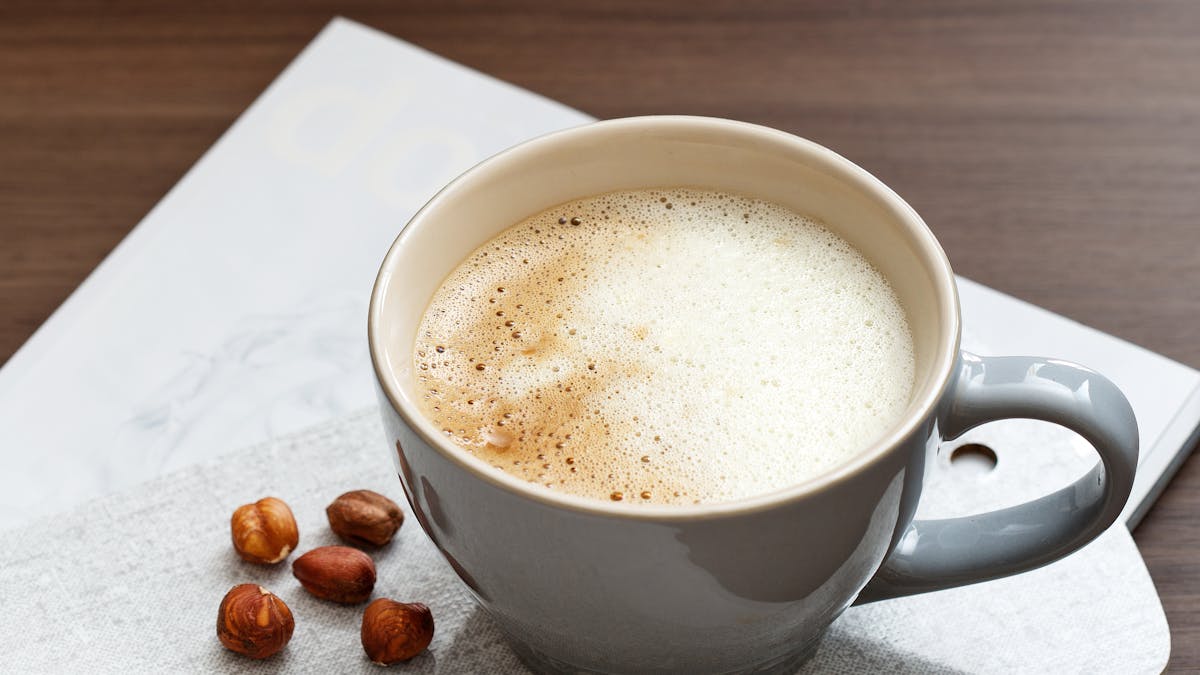 Café con crema cetogénico