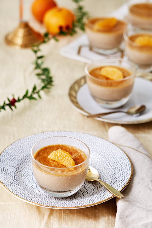 Crème brûlée keto de pan de jengibre