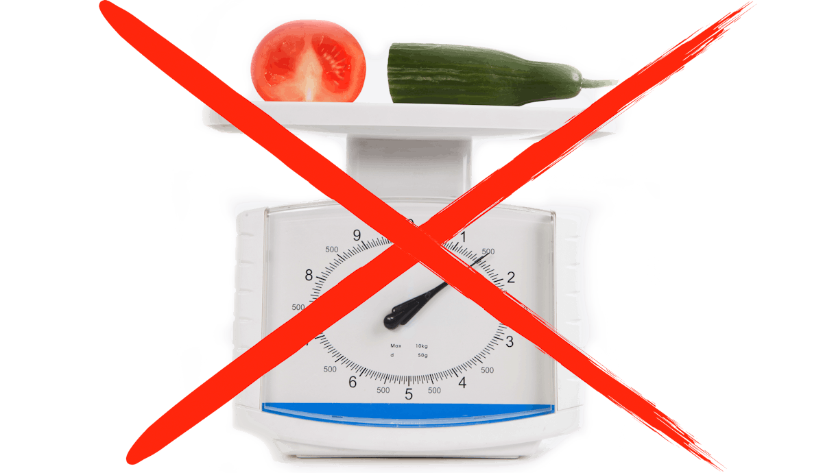 Sin restricciones calorías