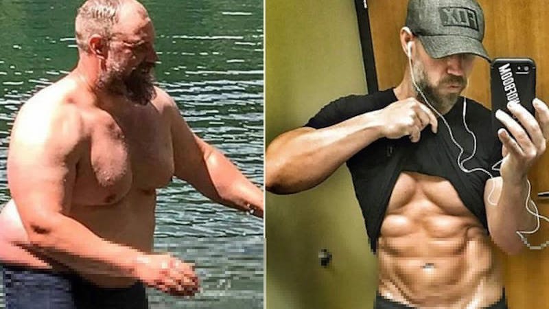 Perder casi 45 kilos y conseguir tableta de chocolate con una dieta keto