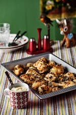 Pollo al ajillo bajo en carbohidratos