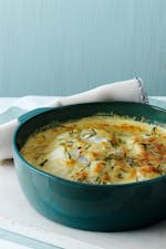 Gratinado de nabo bajo en carbos