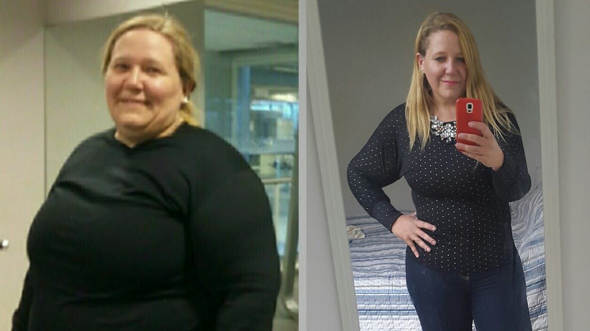 Pérdida de 41 kg en 7,5 meses y ¡no más medicamentos!