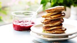 Panqueques de coco bajos en carbohidratos