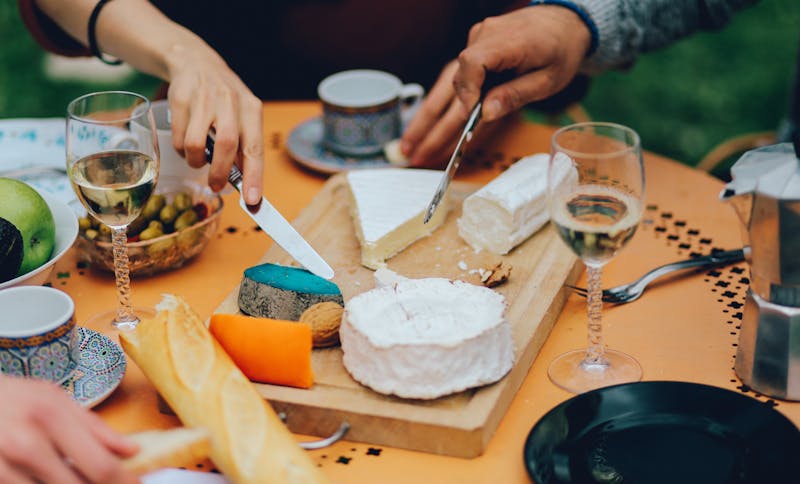 Cena con queso