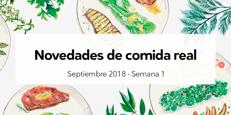 Novedades comida real