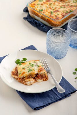 Lasaña de berenjenas low-carb