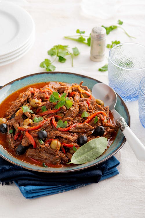 Ropa vieja baja en carbohidratos