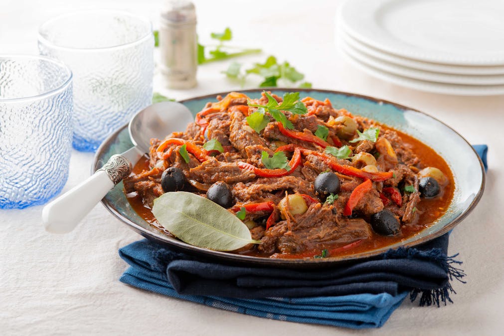 Ropa vieja baja en carbohidratos