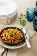 Picadillo de cerdo bajo en carbohidratos