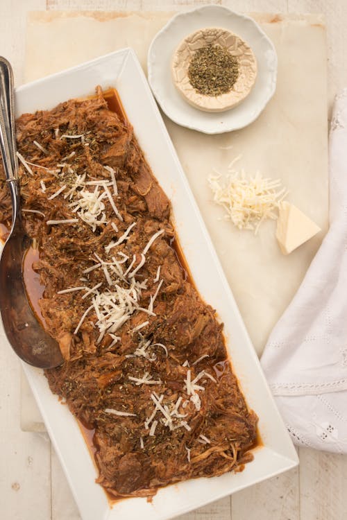 Cerdo a la parmesana en olla eléctrica