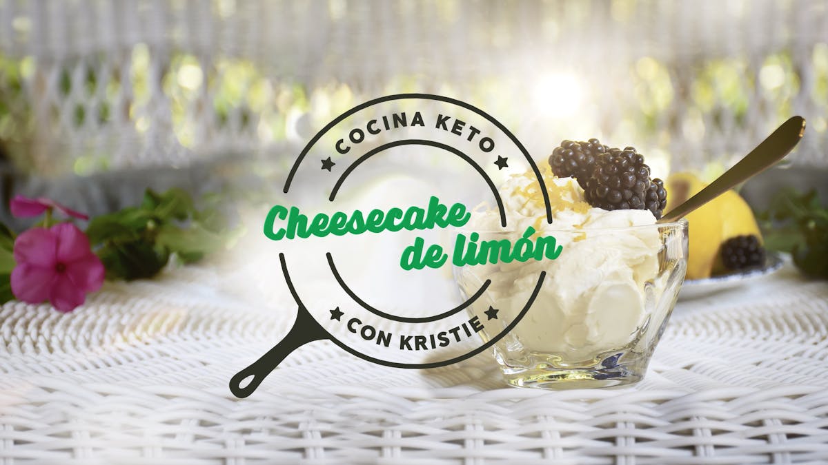 Cocina Keto con Kristie: Cheesecake esponjoso de limón
