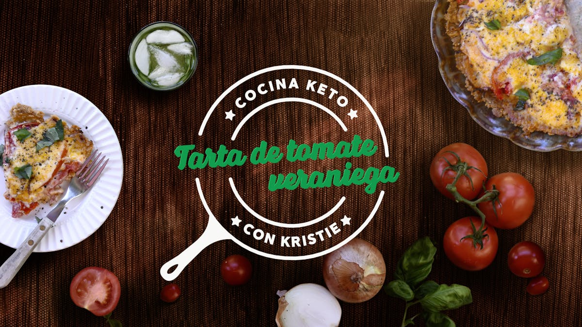 Cocina Keto con Kristie: Tarta de tomate veraniega