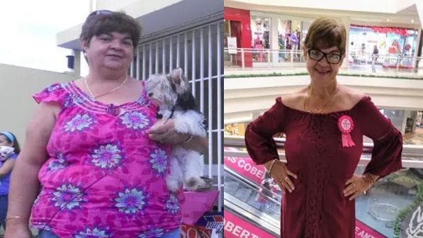 Gracias a keto, Edith es ahora una mujer llena de salud y energía