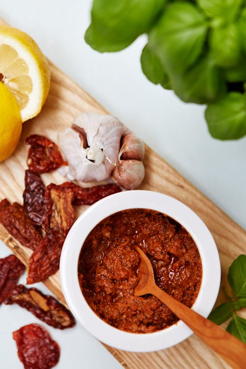 Pesto de tomate low carb