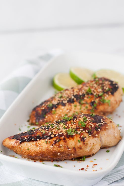 Pollo al limón con jengibre