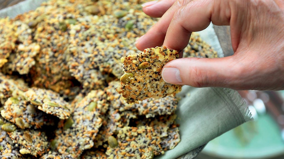 Chips de queso parmesano