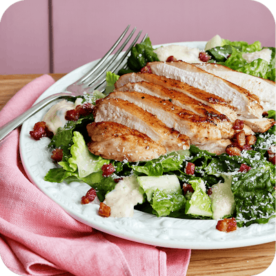 Imagen de una comida keto - Almuerzos y cenas keto