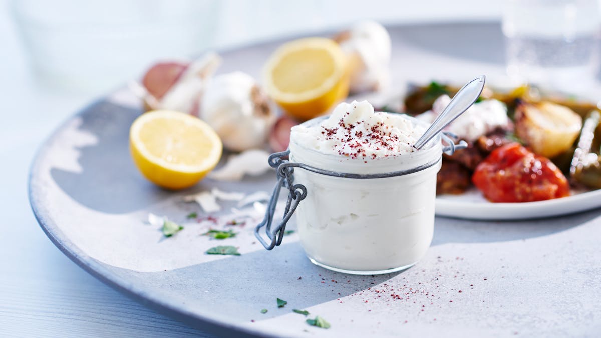 Crema de ajo libanesa (toum)