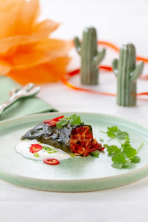 Chiles rellenos keto