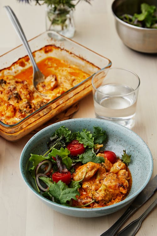 Estofado keto de pollo picante