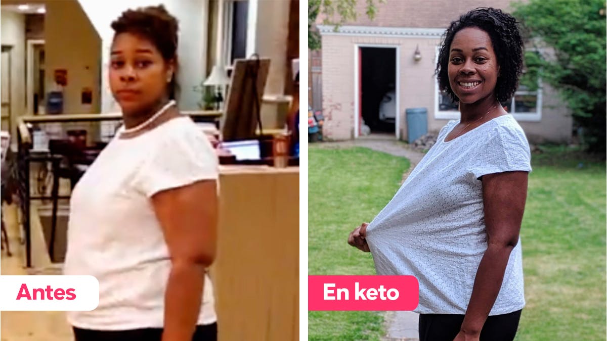 Cómo Tanisha hizo la dieta keto sin complicarase y bajó 36 kg en 8 meses