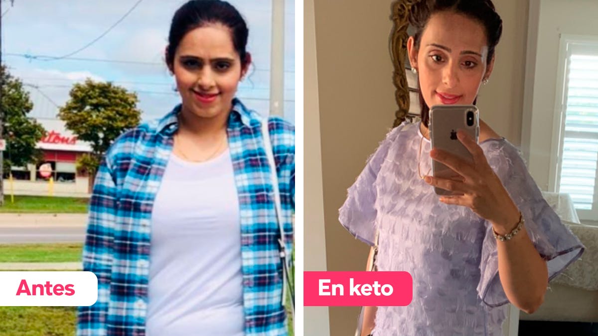 Historia de éxito: "No sentía que estuviera a dieta"