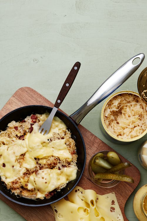 Reuben keto en sartén