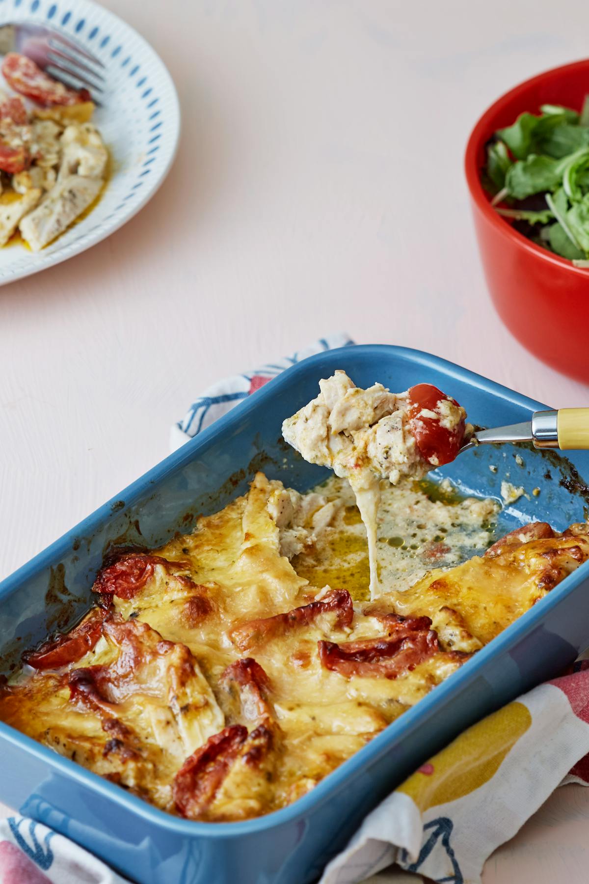 Estofado keto de pollo Capri