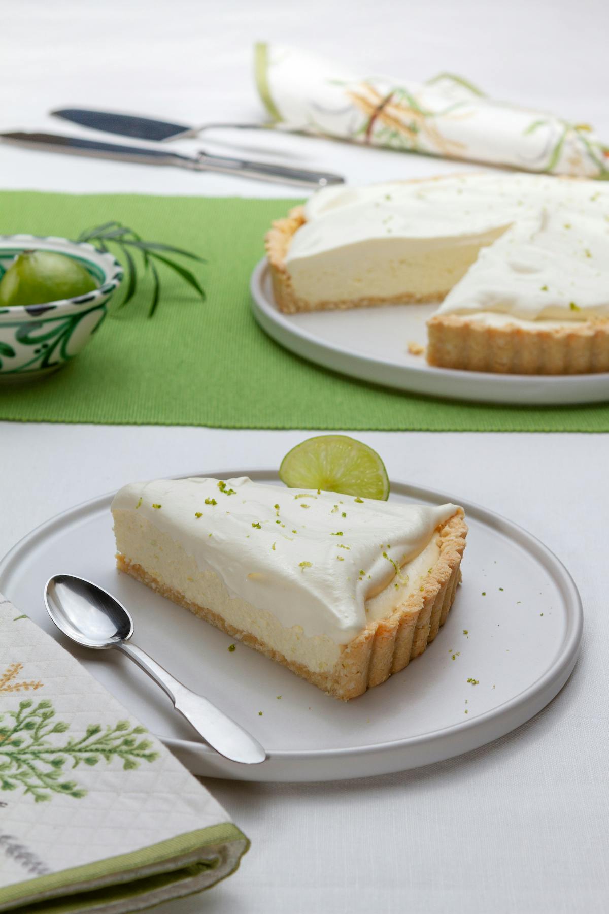 Pie de limón low-carb