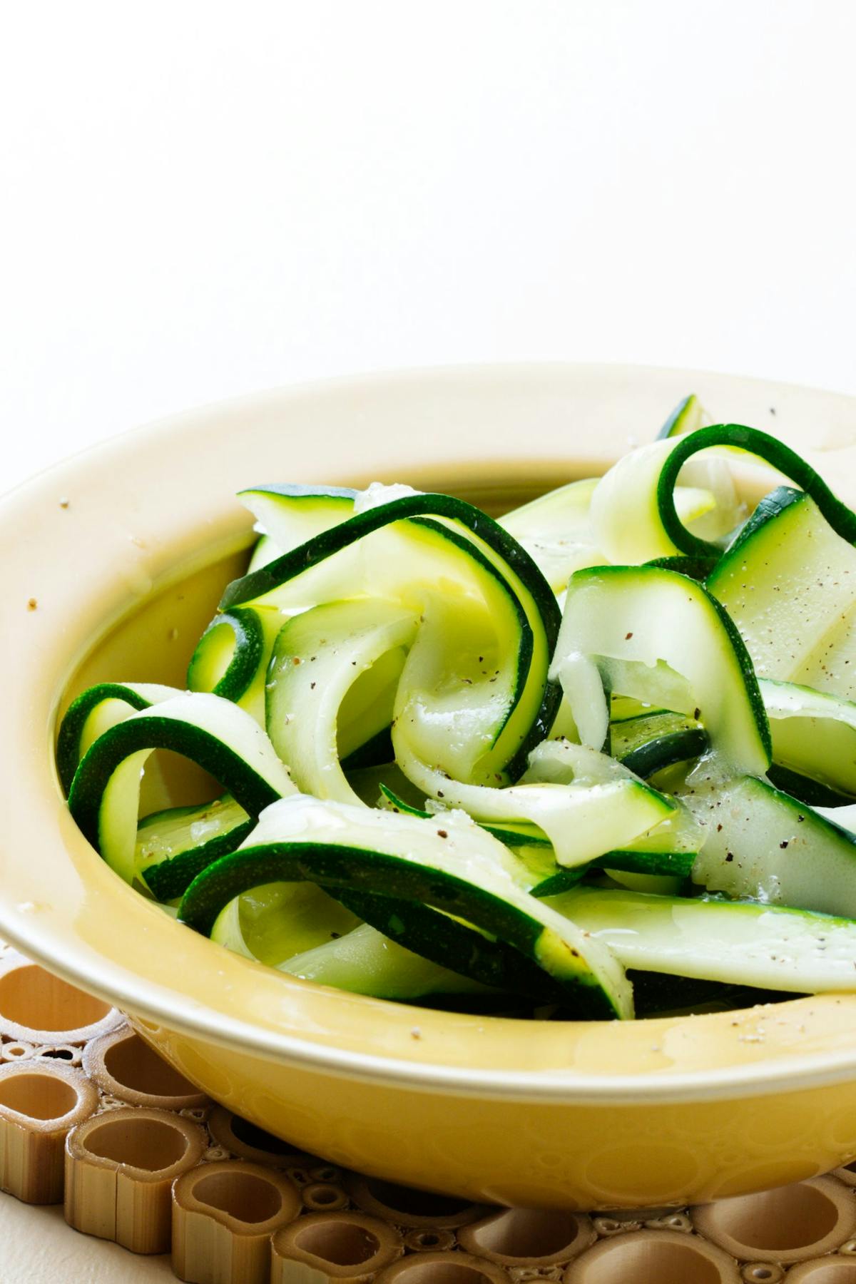 Fettuccini de calabacín
