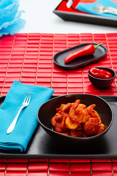 Camarones a la diabla low carb