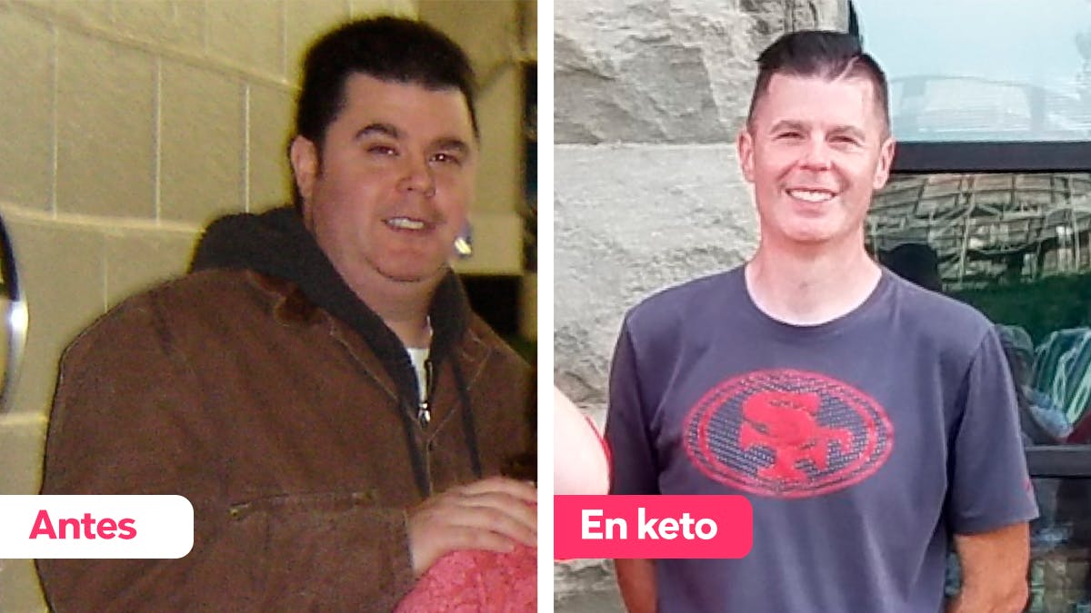“Perdí 45 kg (100 lb) con la dieta baja en carbos desde 2009 a 2010”