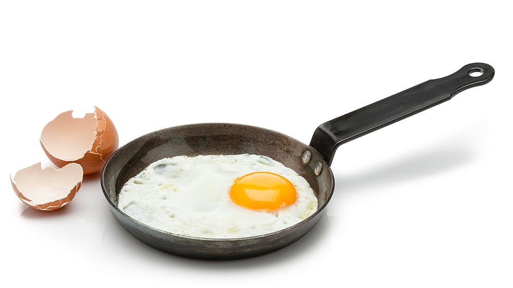 huevo en sartén