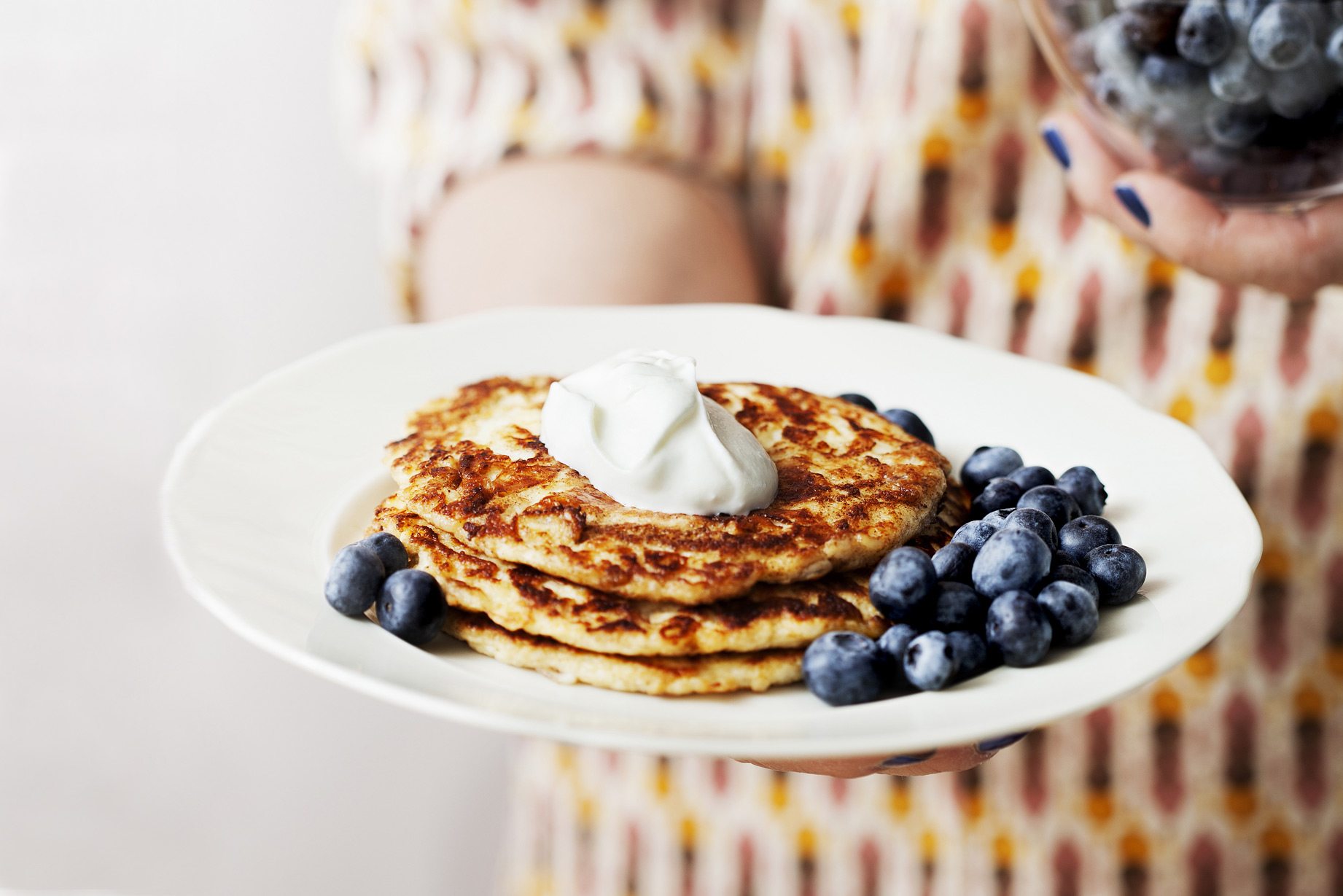 Panqueques Keto Receta