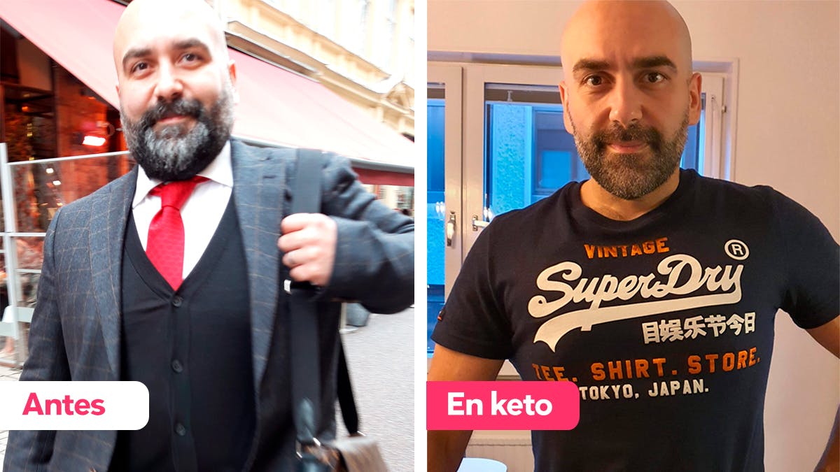 Ali dice que su familia y él se sienten mucho mejor con la dieta keto