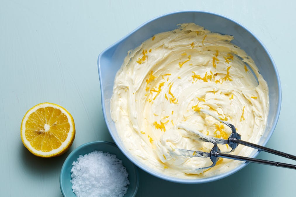 Mantequilla batida con limón