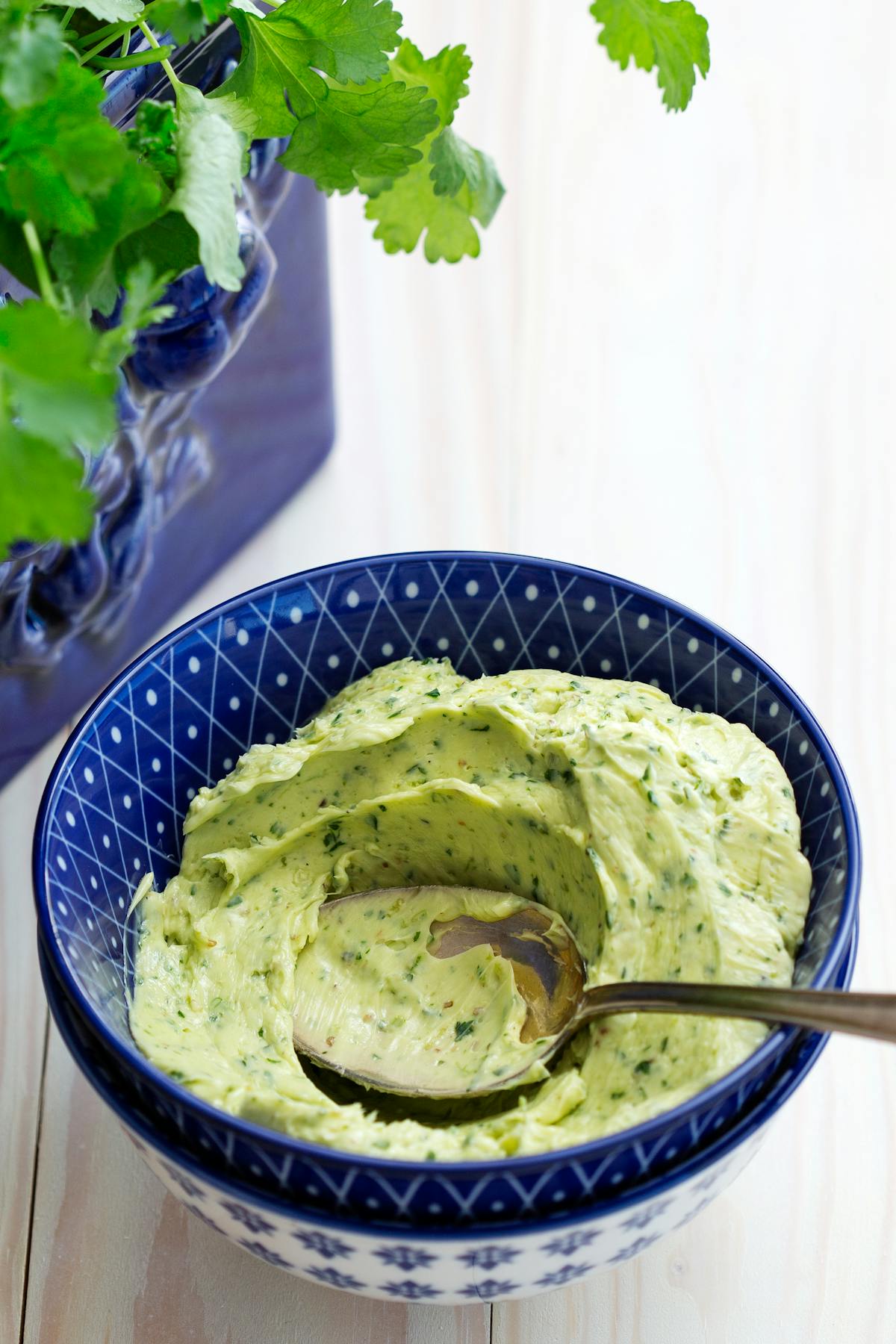 Mantequilla de cilantro