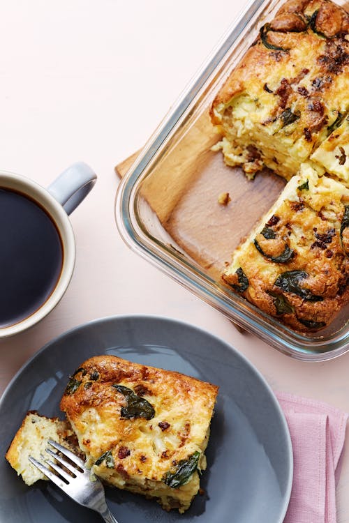 Tortilla keto italiana de desayuno