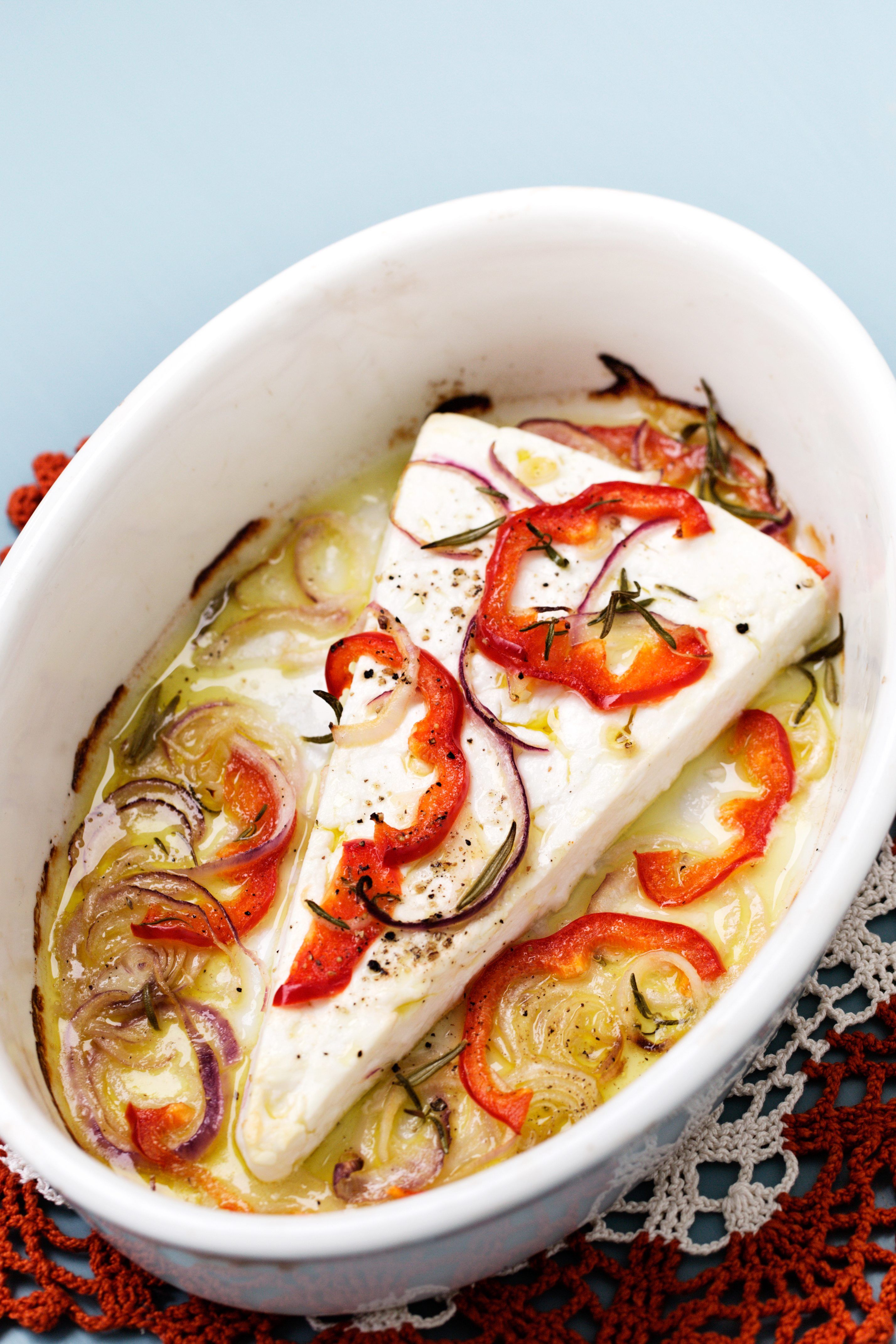 Queso al horno