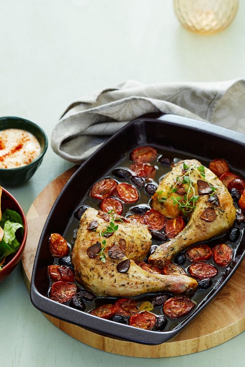 Pollo keto a la provenzal