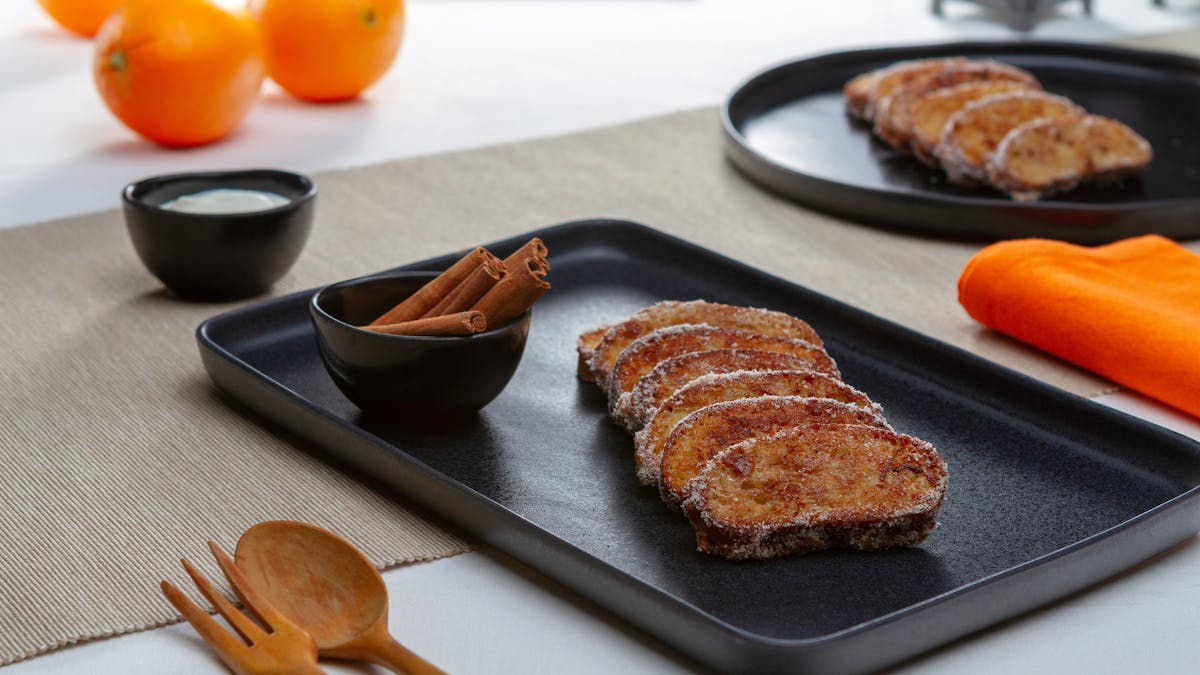 Torrijas bajas en carbohidratos