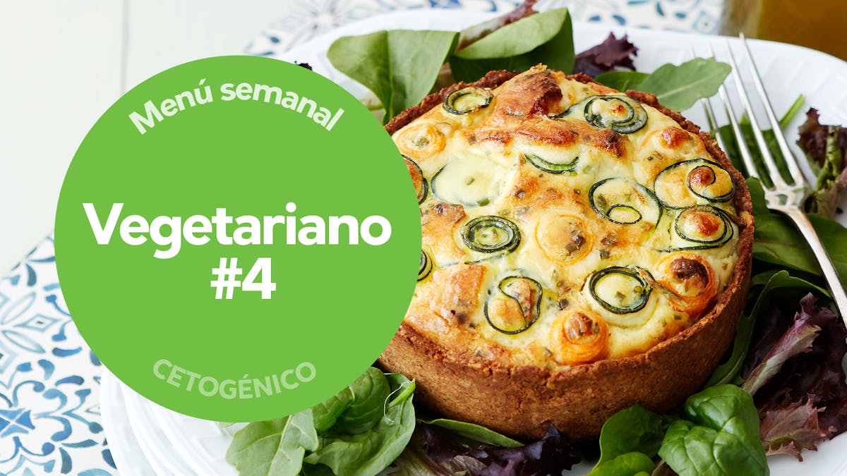 Menú semanal keto: vegetariano #4