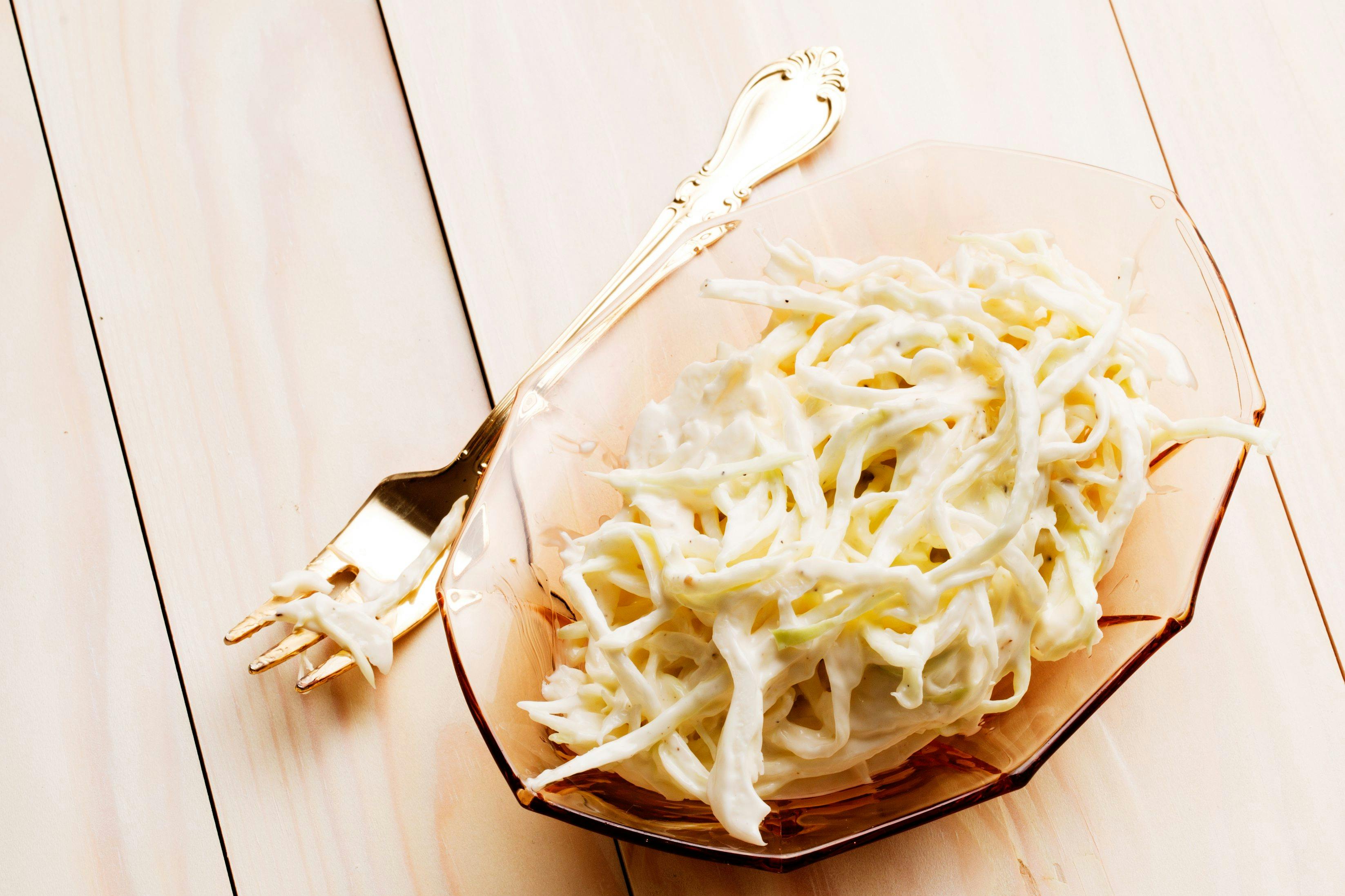 Coleslaw keto sencillo
