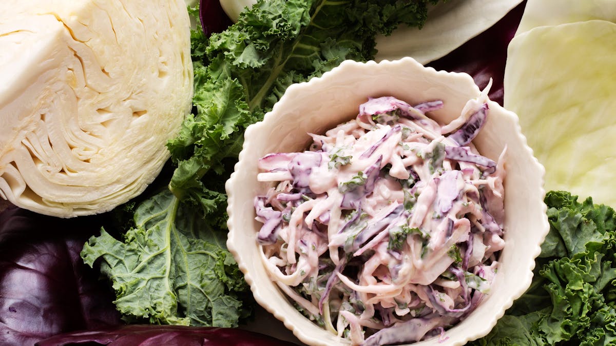 Coleslaw con mezcla de coles